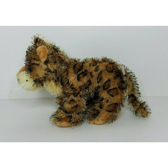 Ganz Webkinz Leopard Plush 9" HM031 No Code Spotted Stuffed Animal Toy - Picture 2 of 11